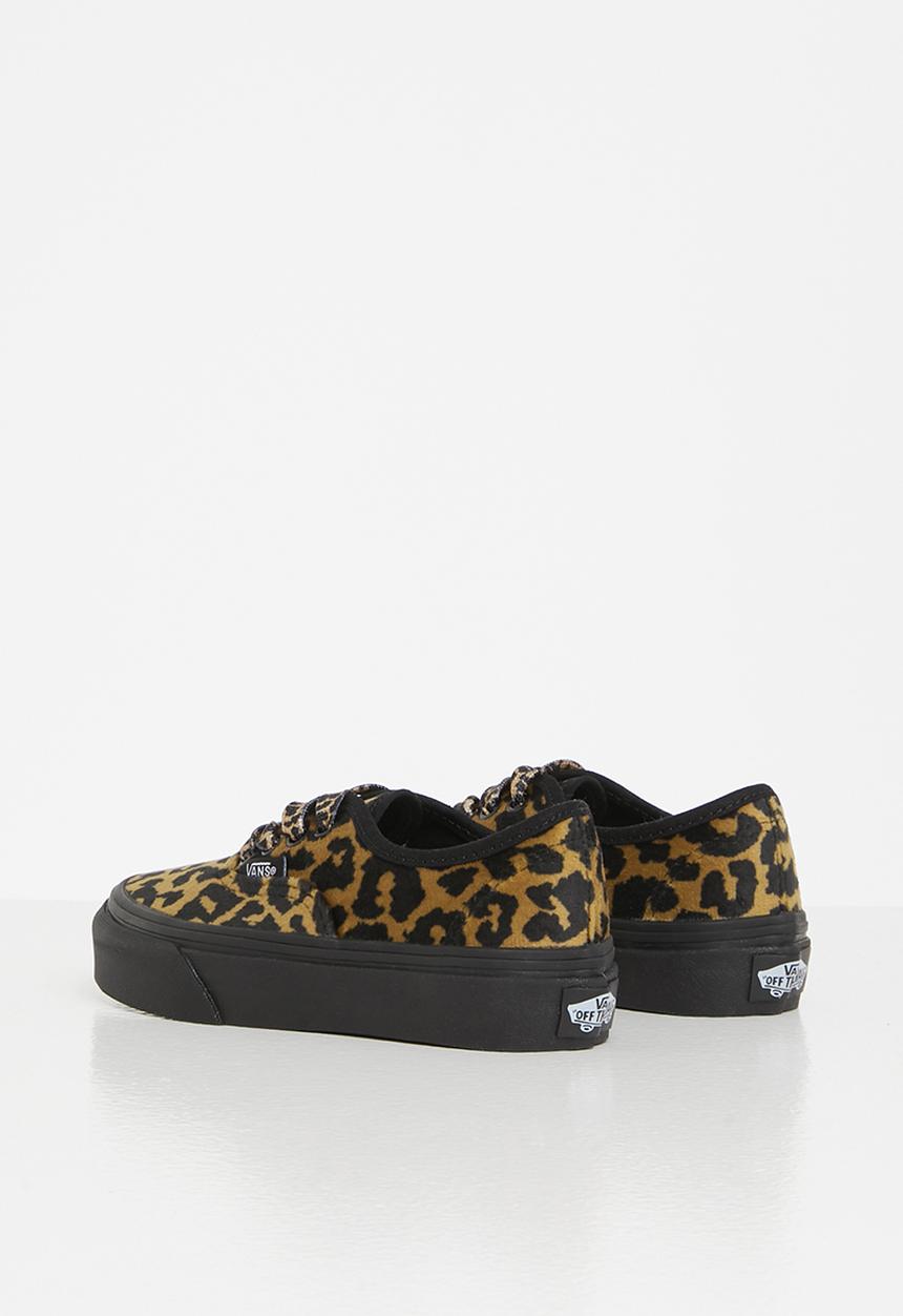 Vans - Uy authentic - (leopard fur) leopard/true white 