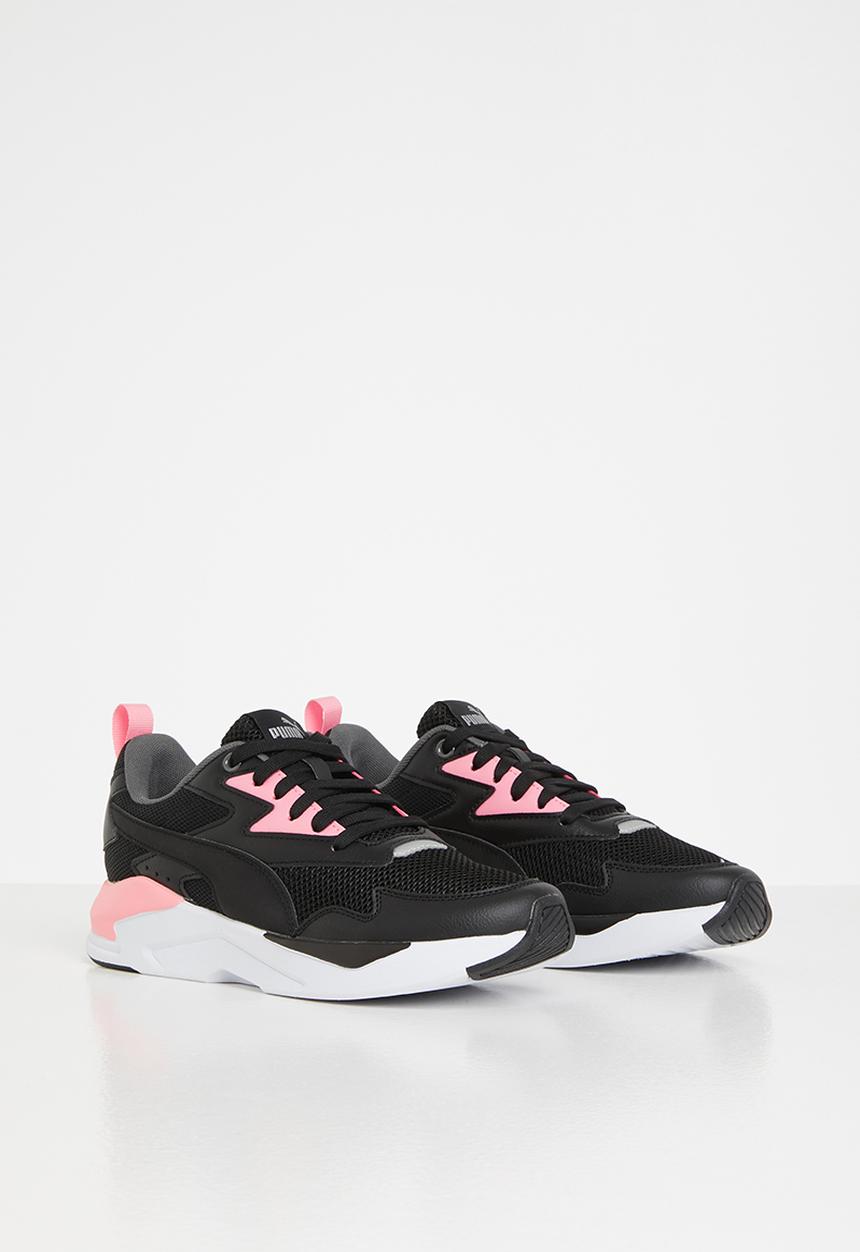 PUMA - X-ray lite jr - puma black-puma black-peony-puma silver-dark shadow