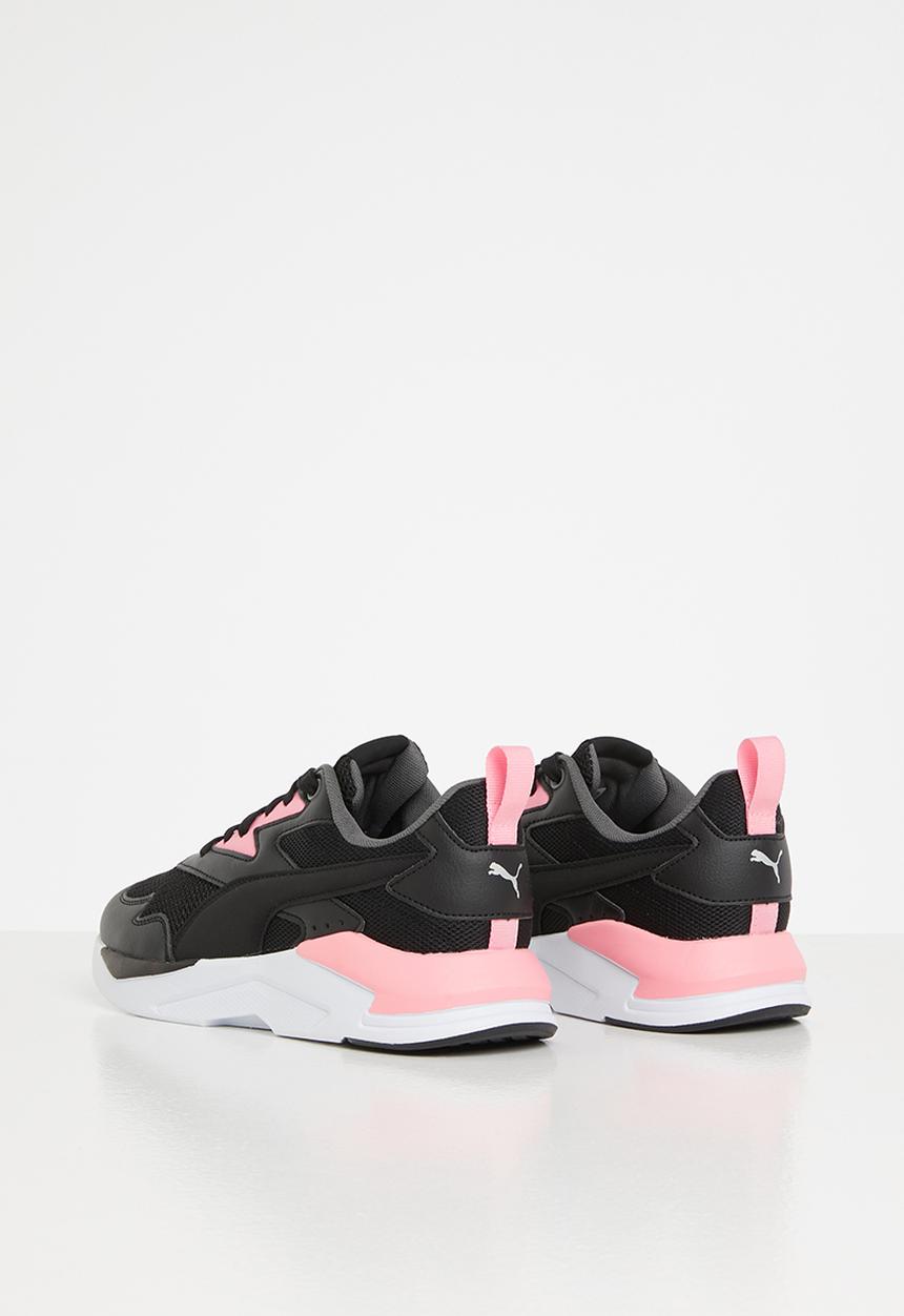 PUMA - X-ray lite jr - puma black-puma black-peony-puma silver-dark shadow