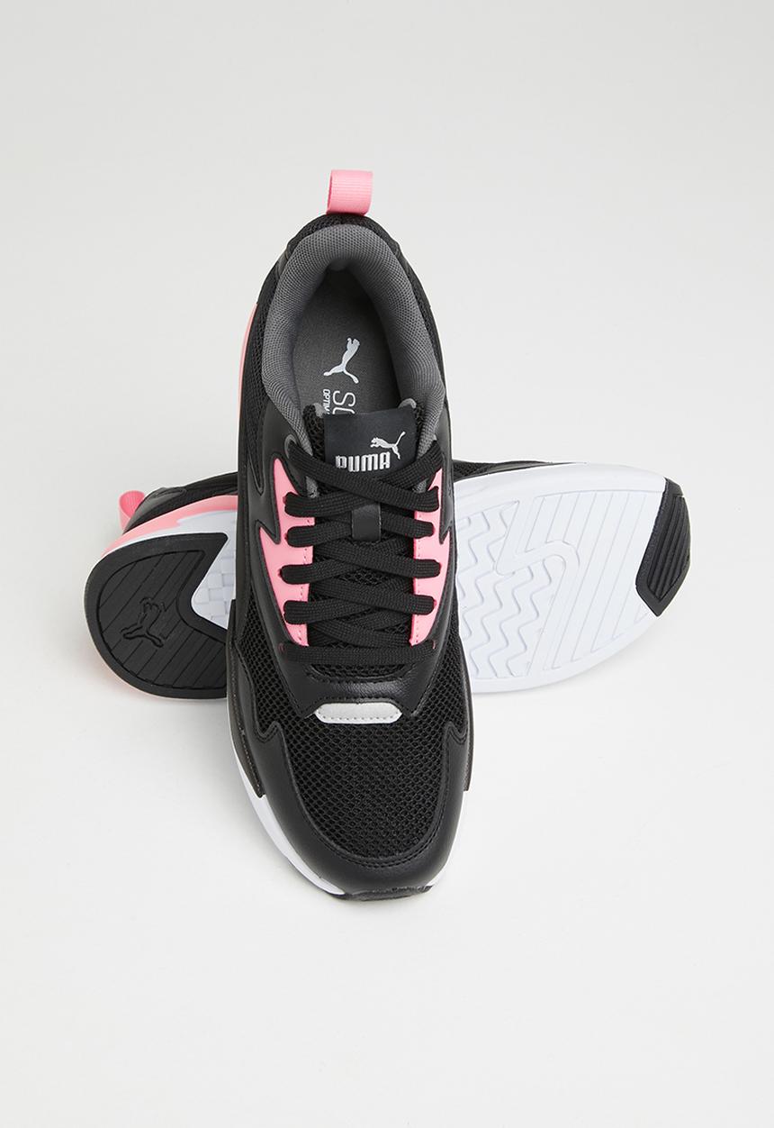 PUMA - X-ray lite jr - puma black-puma black-peony-puma silver-dark shadow