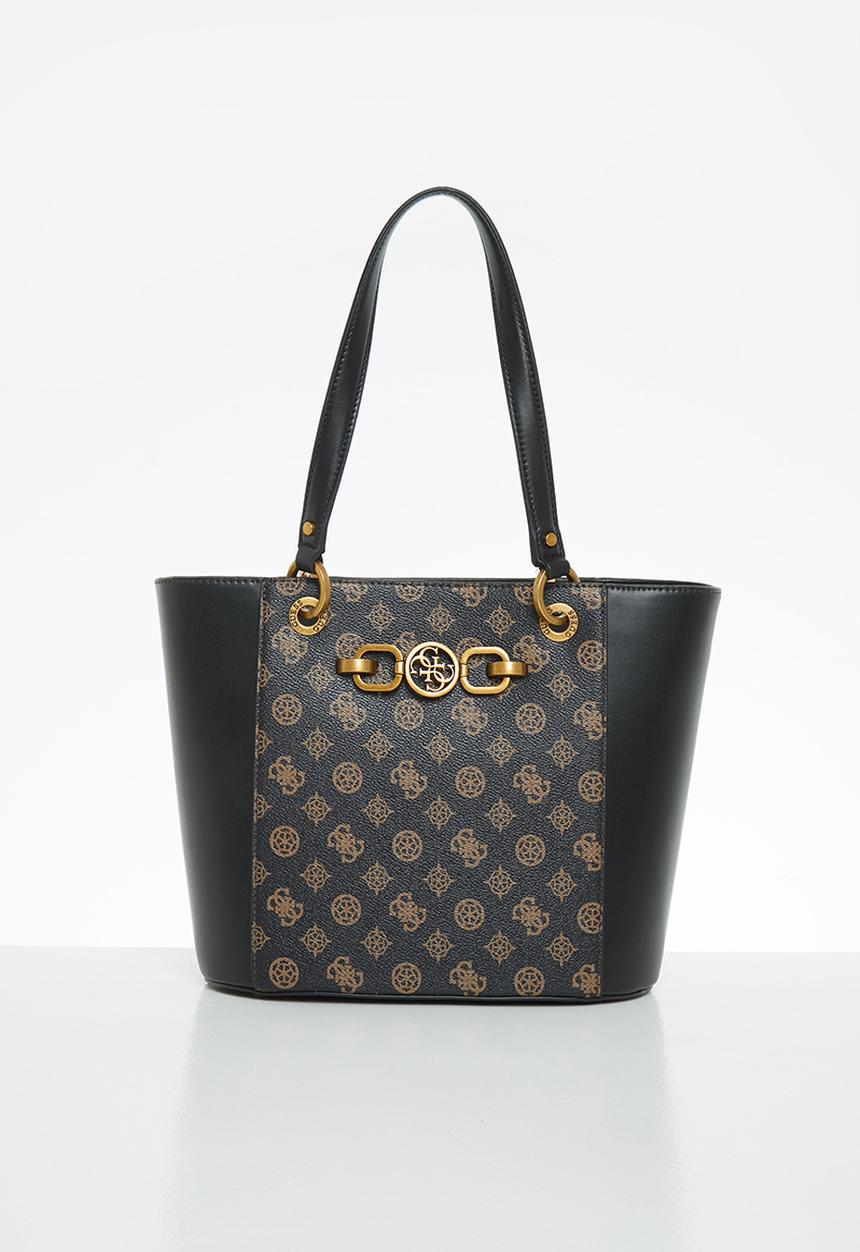 GUESS - Noelle small elite tote - mocha 
