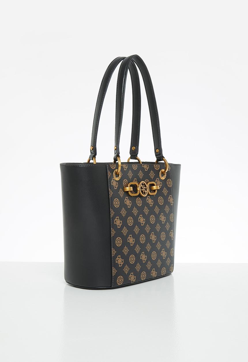 GUESS - Noelle small elite tote - mocha 