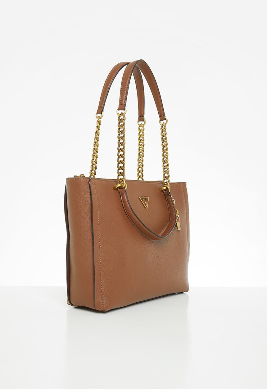 GUESS - Destiny society tote - cognac