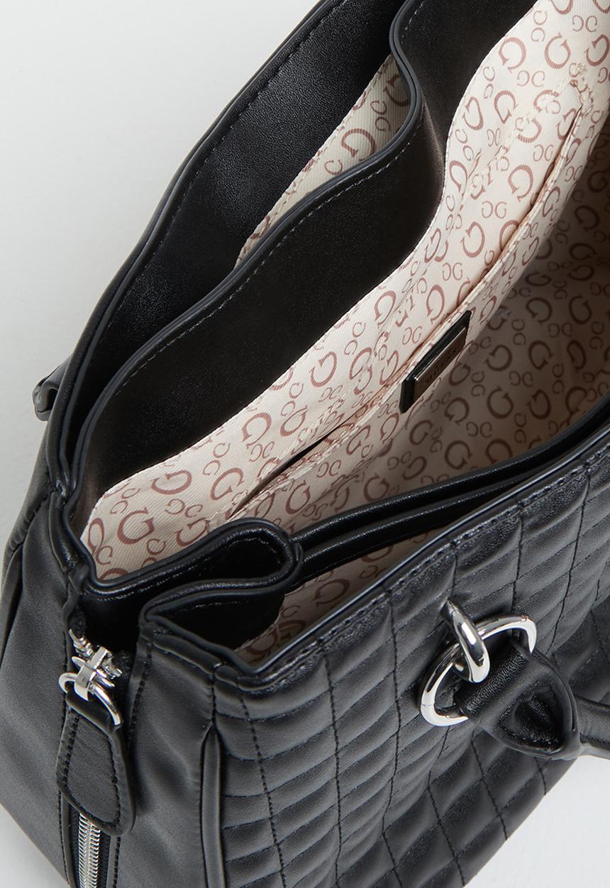 GUESS - Stassi satchel - black