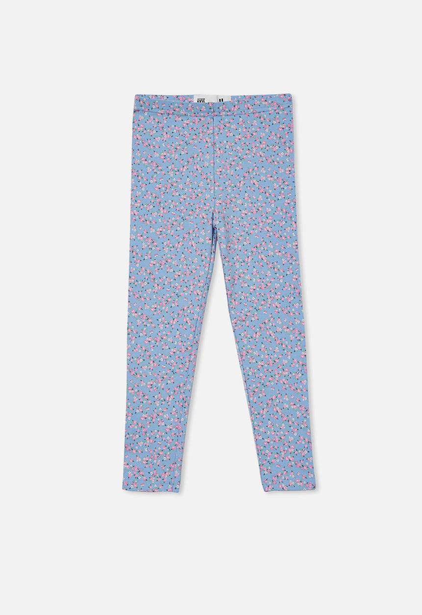 Cotton On - Huggie tights - dusk blue/somerset ditsy