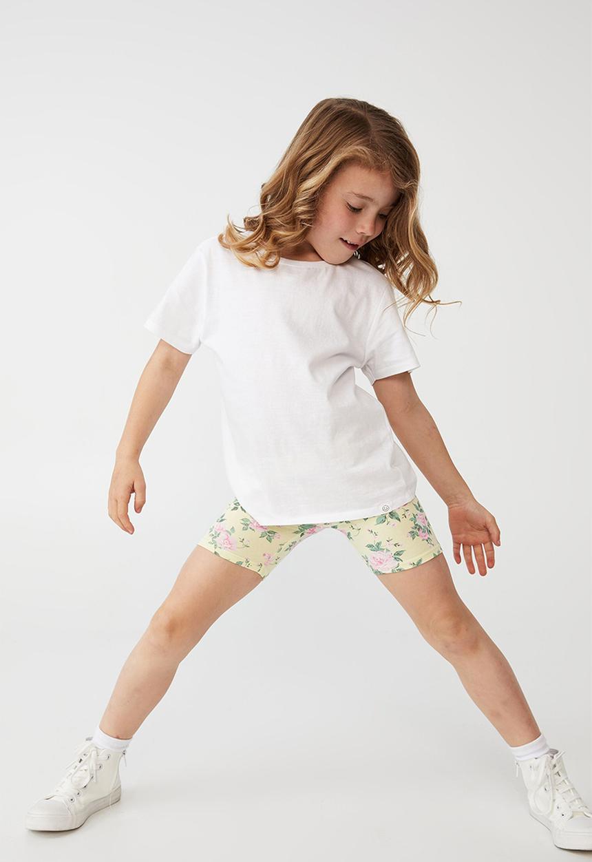 Cotton On - Hailey bike short - daisy chain/whitby rose floral