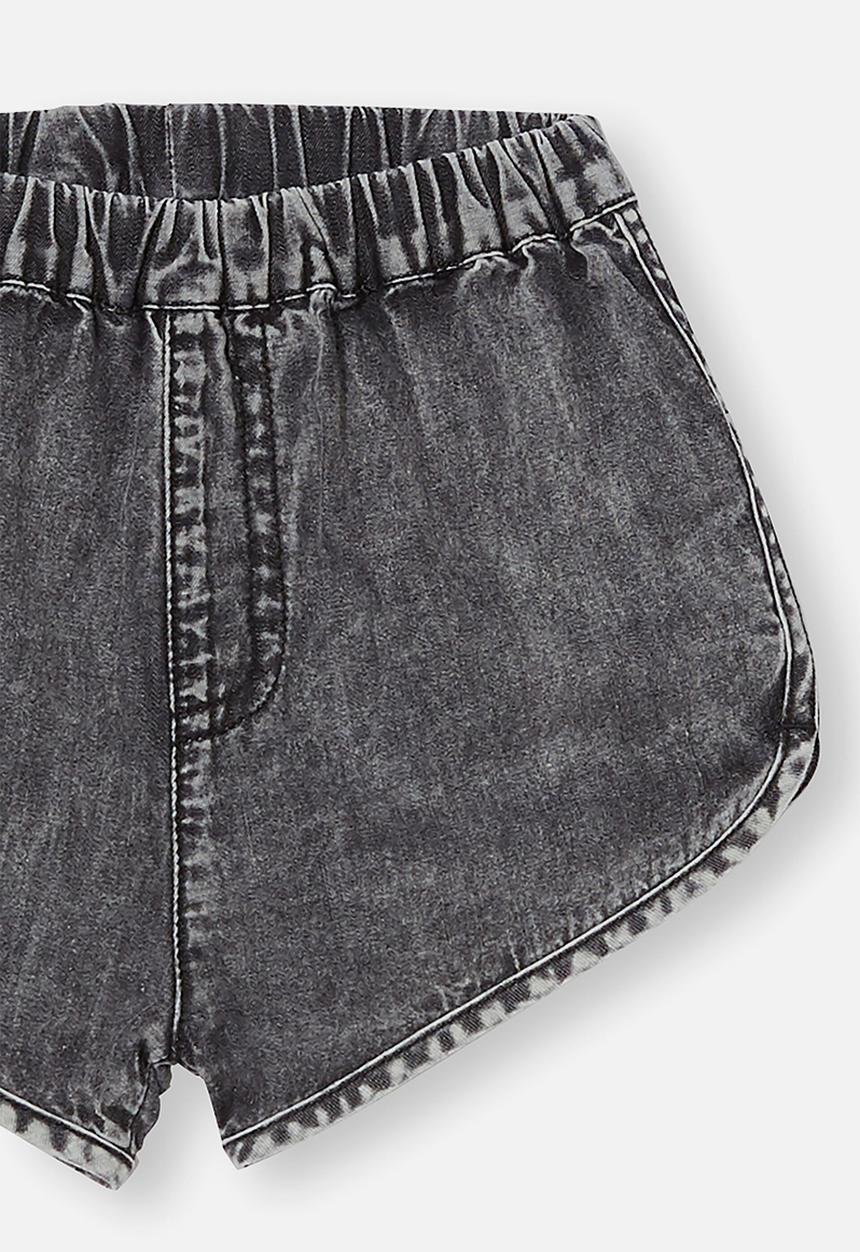 Cotton On - Juno short - ocean grey wash