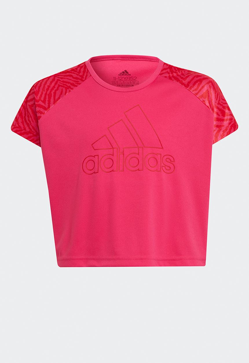 adidas Performance - Girls seas tee - red