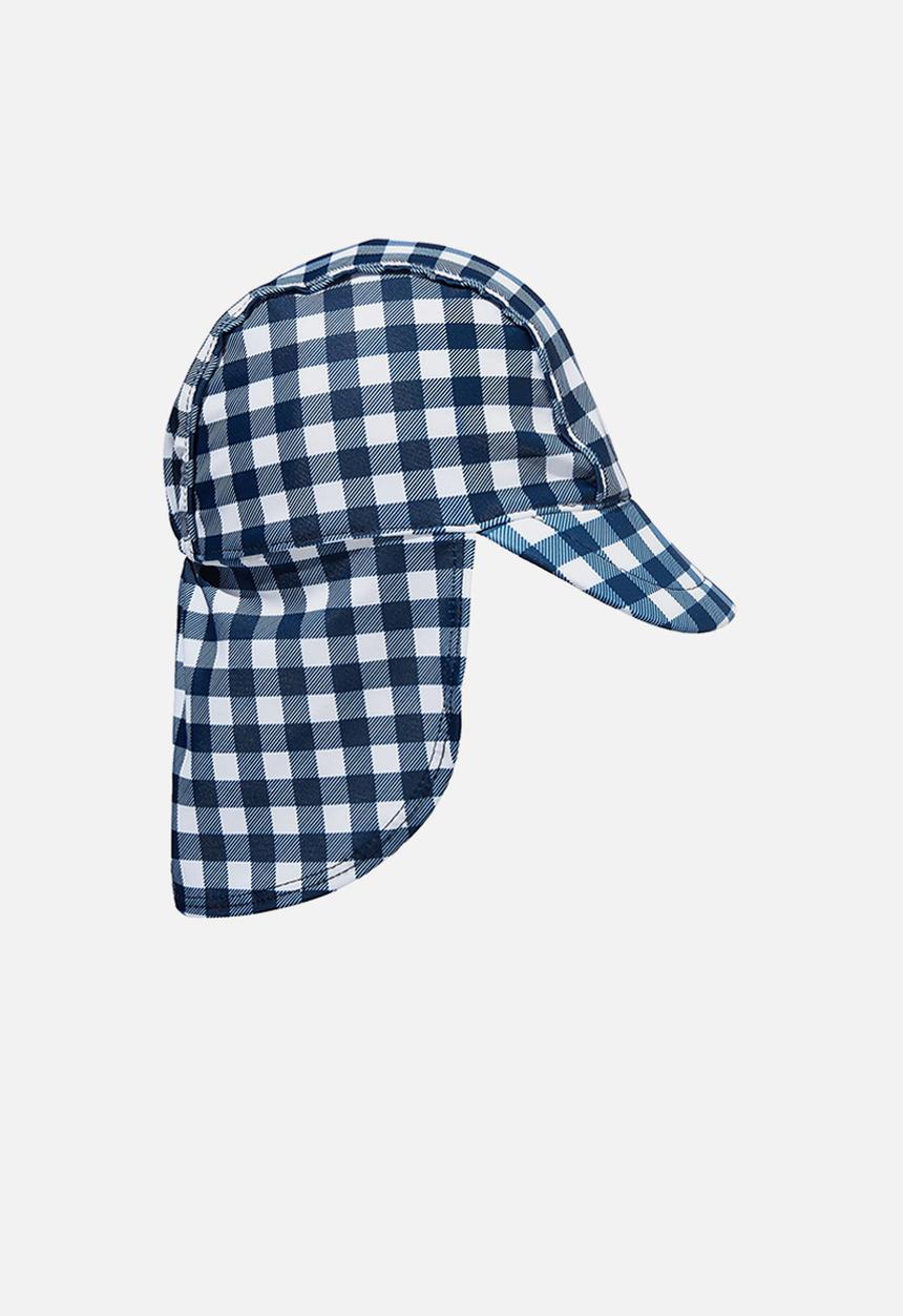 Cotton On - Sammy swim hat - indigo/vanilla dylan gingham