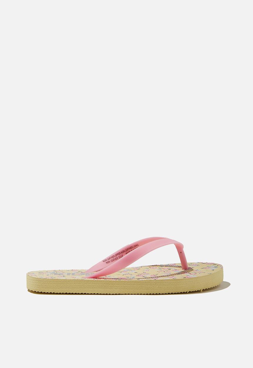 Cotton On - Printed flip flop - somerset ditsy rose