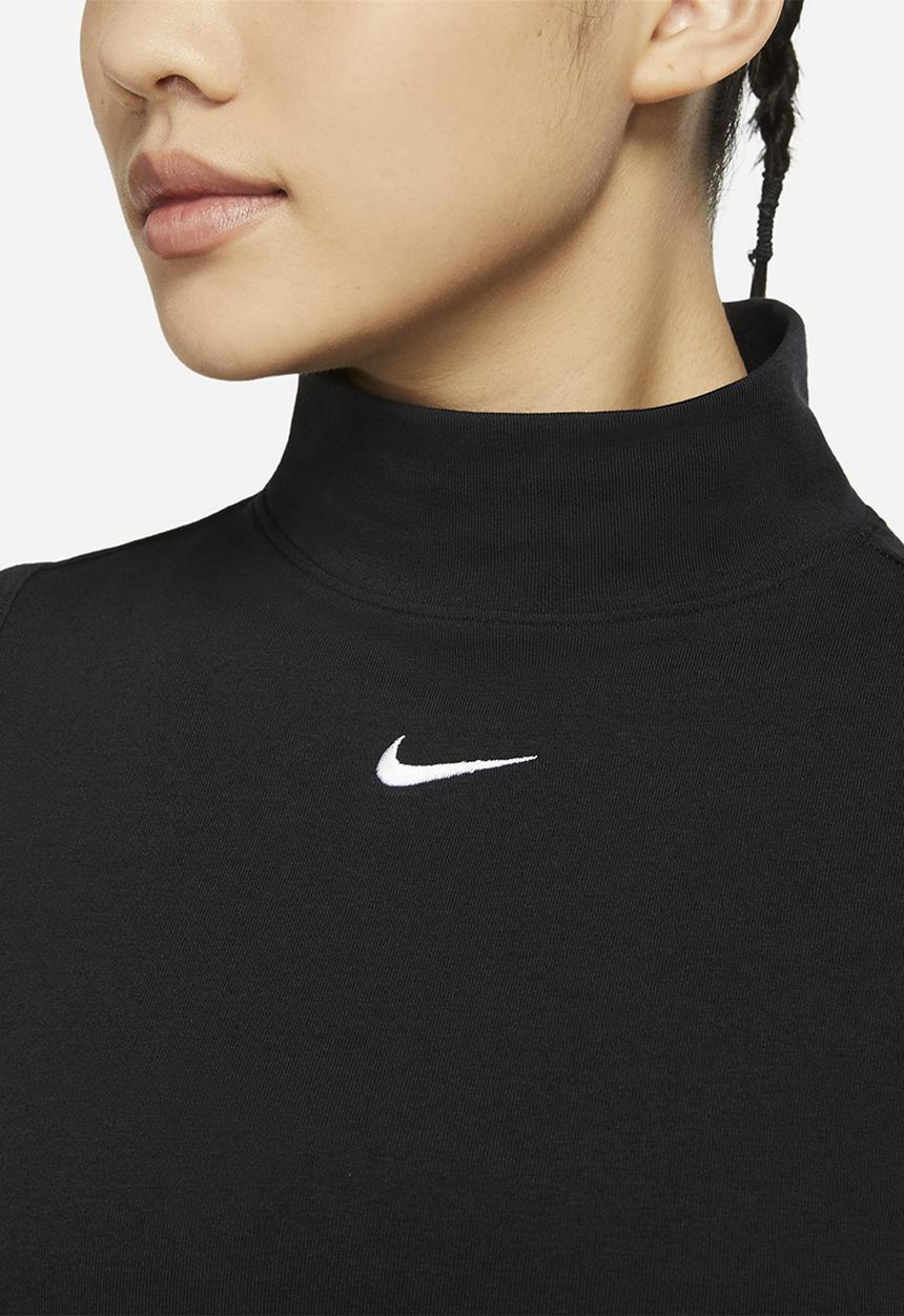 Nike - Nsw essntl mock sl top - black