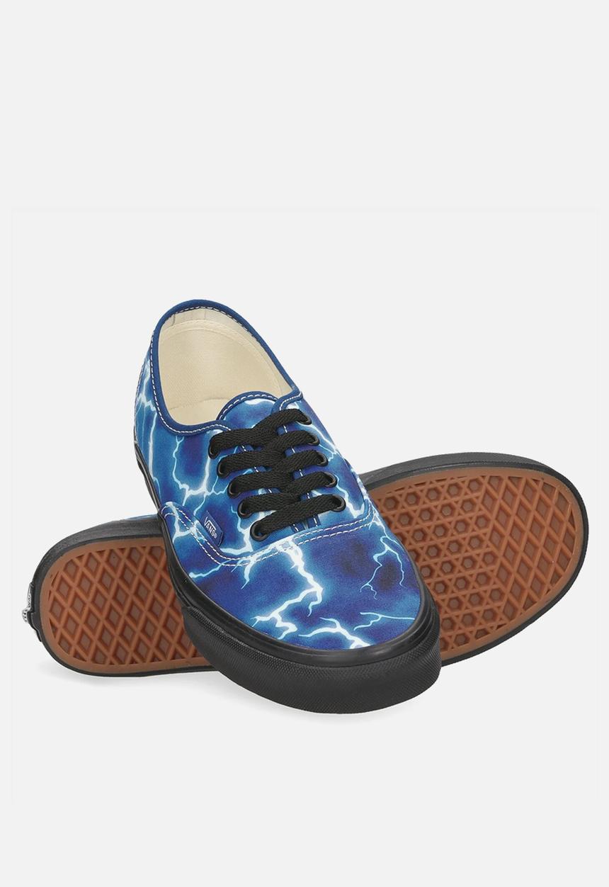 Vans - Authentic - (lightning) black/blue