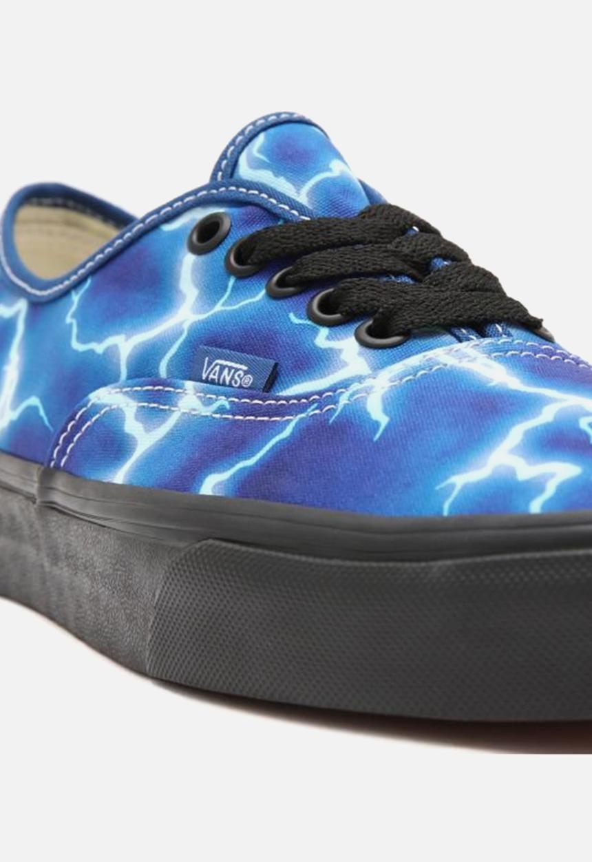 Vans - Authentic - (lightning) black/blue