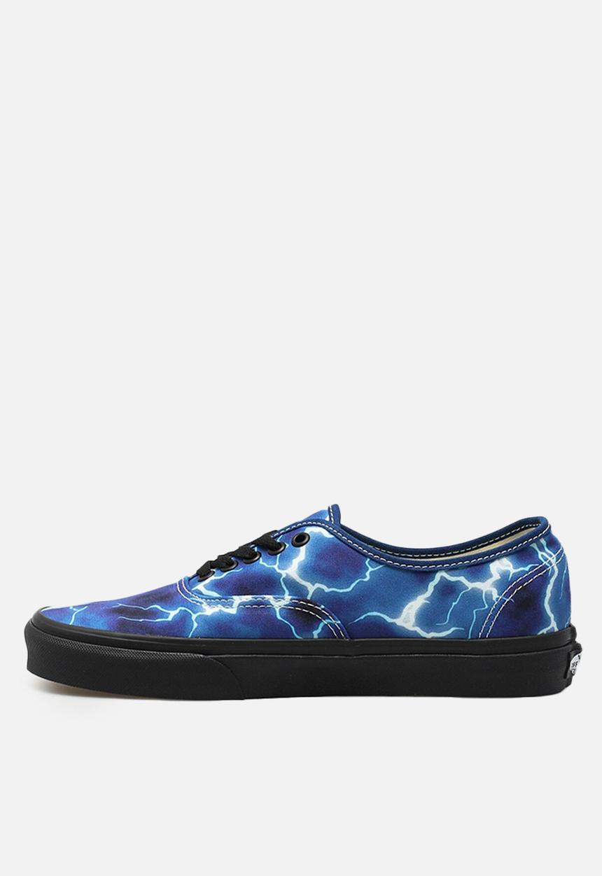 Vans - Authentic - (lightning) black/blue