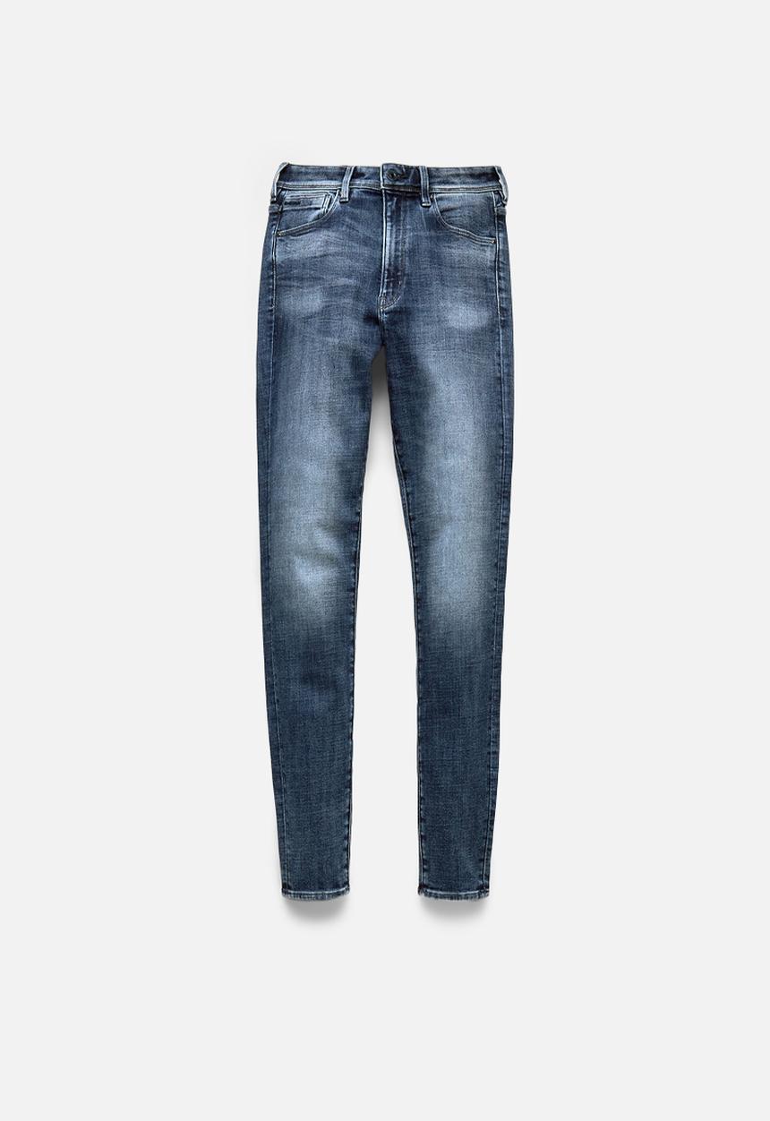 G-STAR - Kafey ultra high skinny - faded baltic sea
