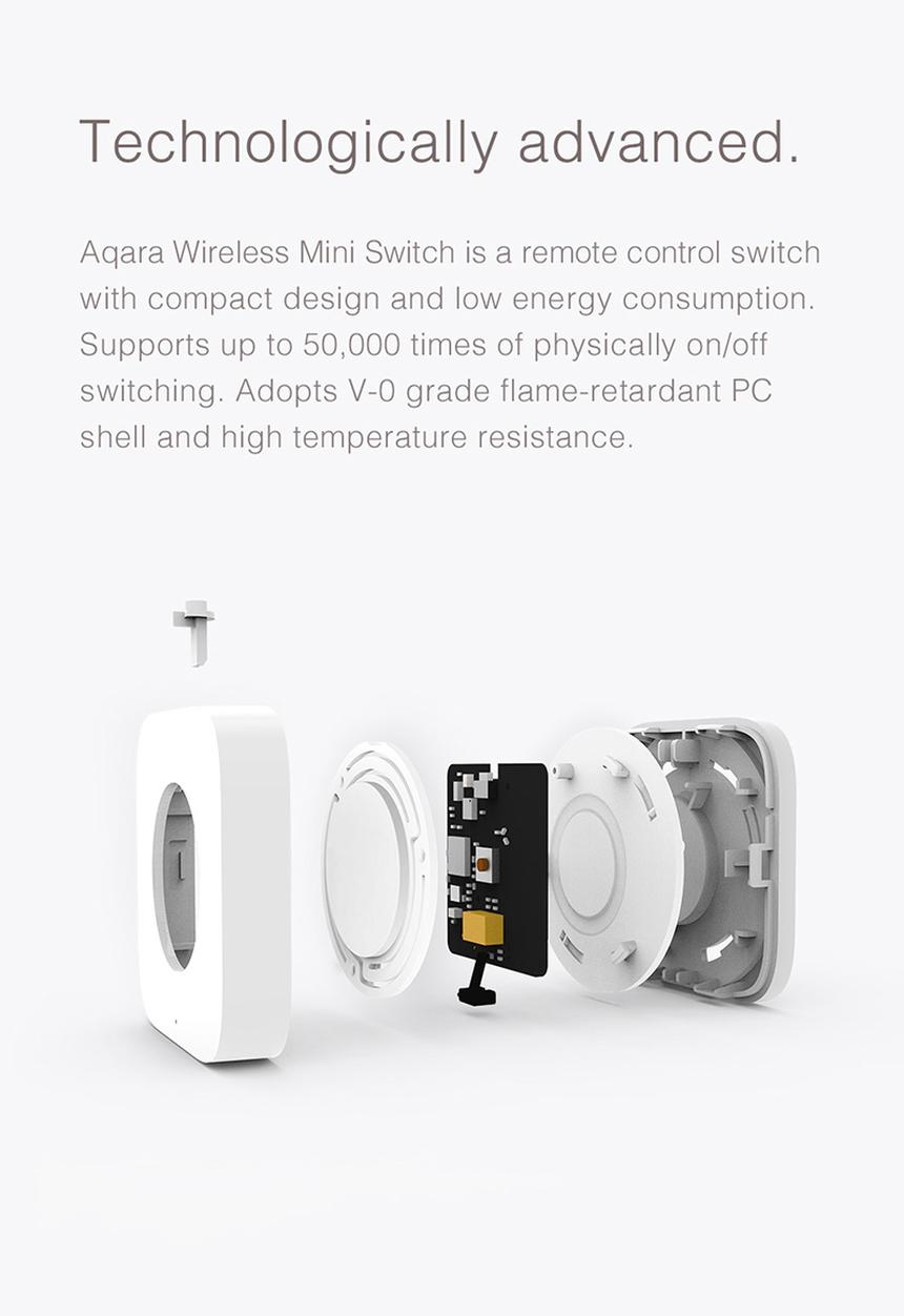 Aqara - Mini switch doorbell - white