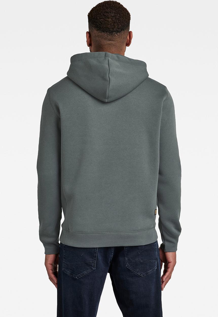 G-STAR - Premium core hooded sweater - graphite