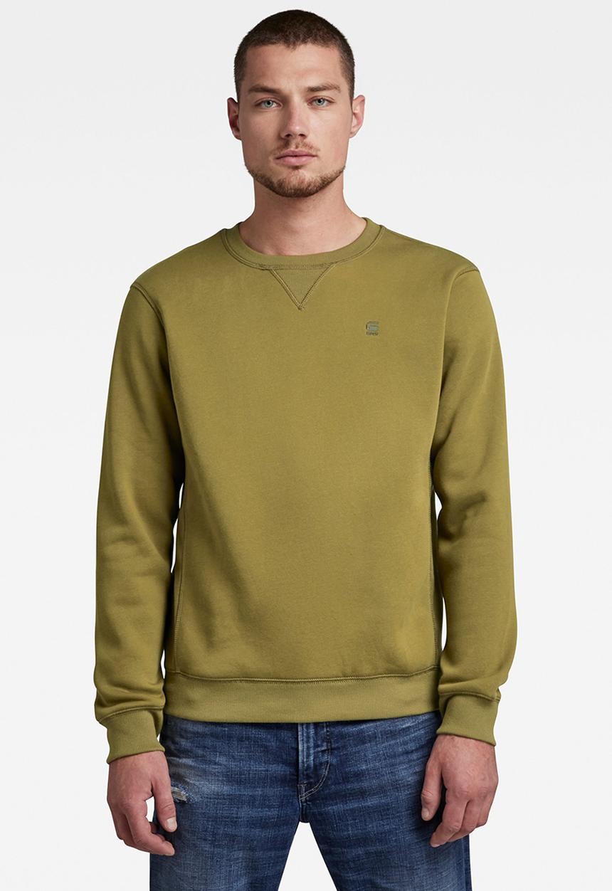 G-STAR - Premium core sweater - light antic green