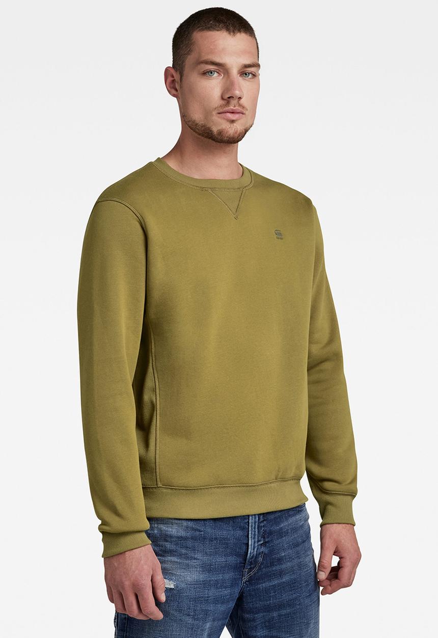 G-STAR - Premium core sweater - light antic green