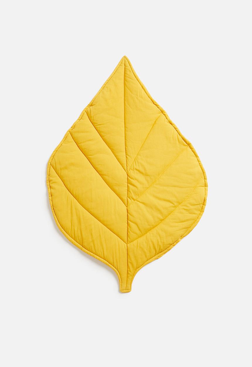 Sixth Floor - Leaf play mat - mustard