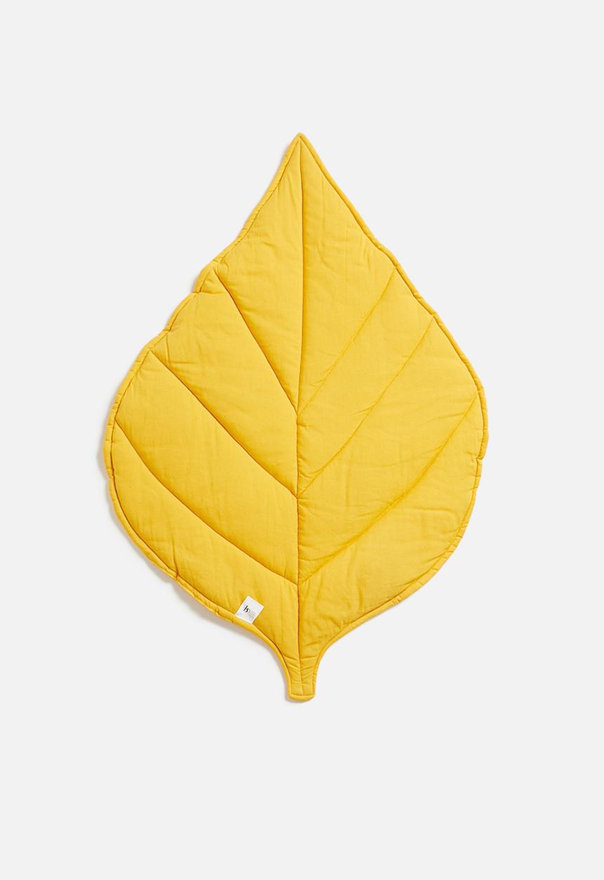 Sixth Floor - Leaf play mat - mustard