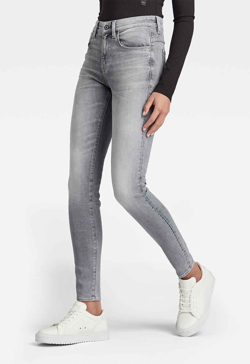 G-STAR - Lhana skinny - sun faded glacier grey