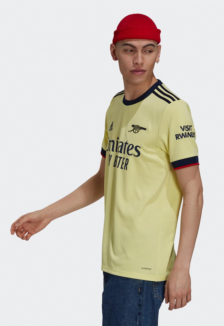 adidas Performance - ARSENAL 21/22 AWAY JERSEY - pearl citrine