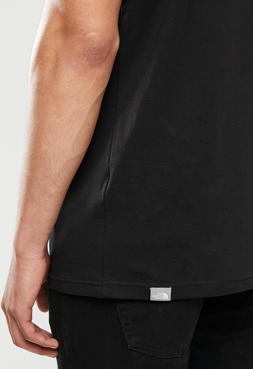 The North Face - Mens short sleeve open gate tee - black