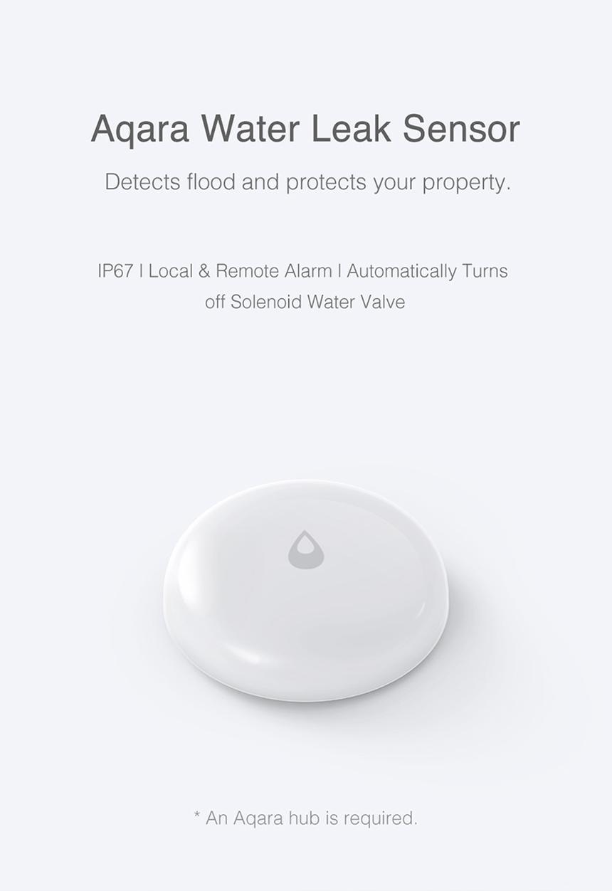 Aqara - Water leak sensor - white