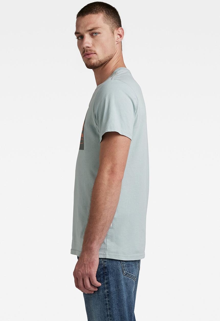 G-STAR - Originals logo T-shirt - synthetic blue