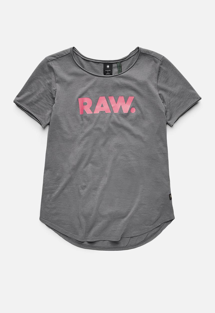 G-STAR - Raw. slim graphic - magna