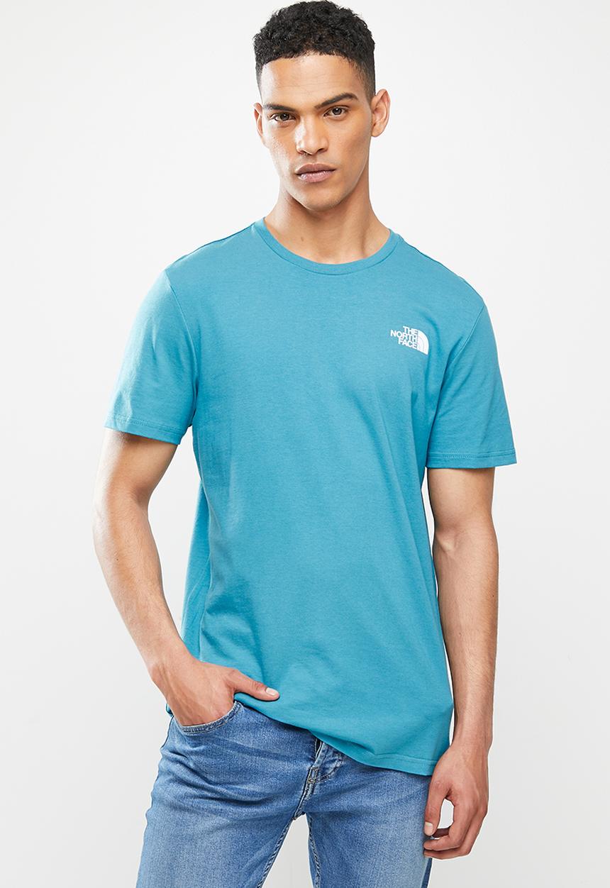 The North Face - Short sleeve simple dome tee - blue