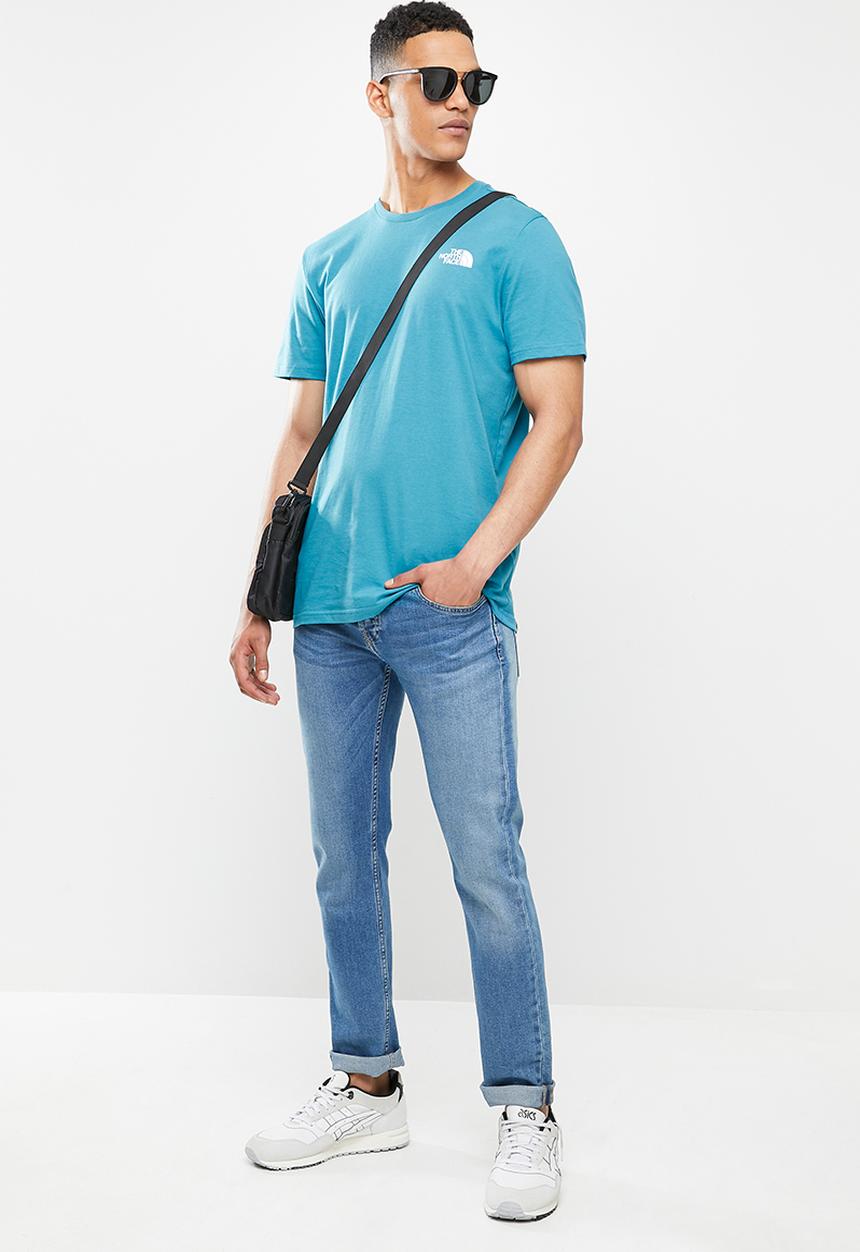 The North Face - Short sleeve simple dome tee - blue
