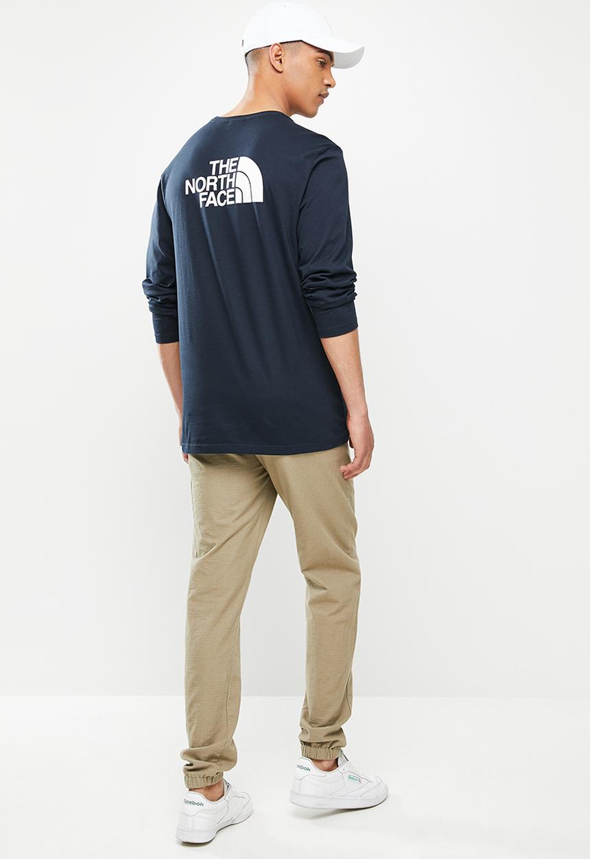 The North Face - Long sleeve easy tee - navy
