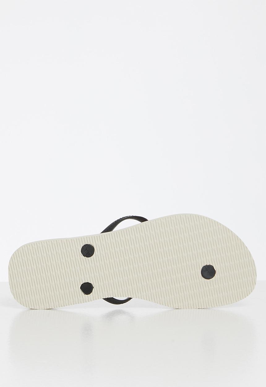 Havaianas - Fantasia romantica - beige & black