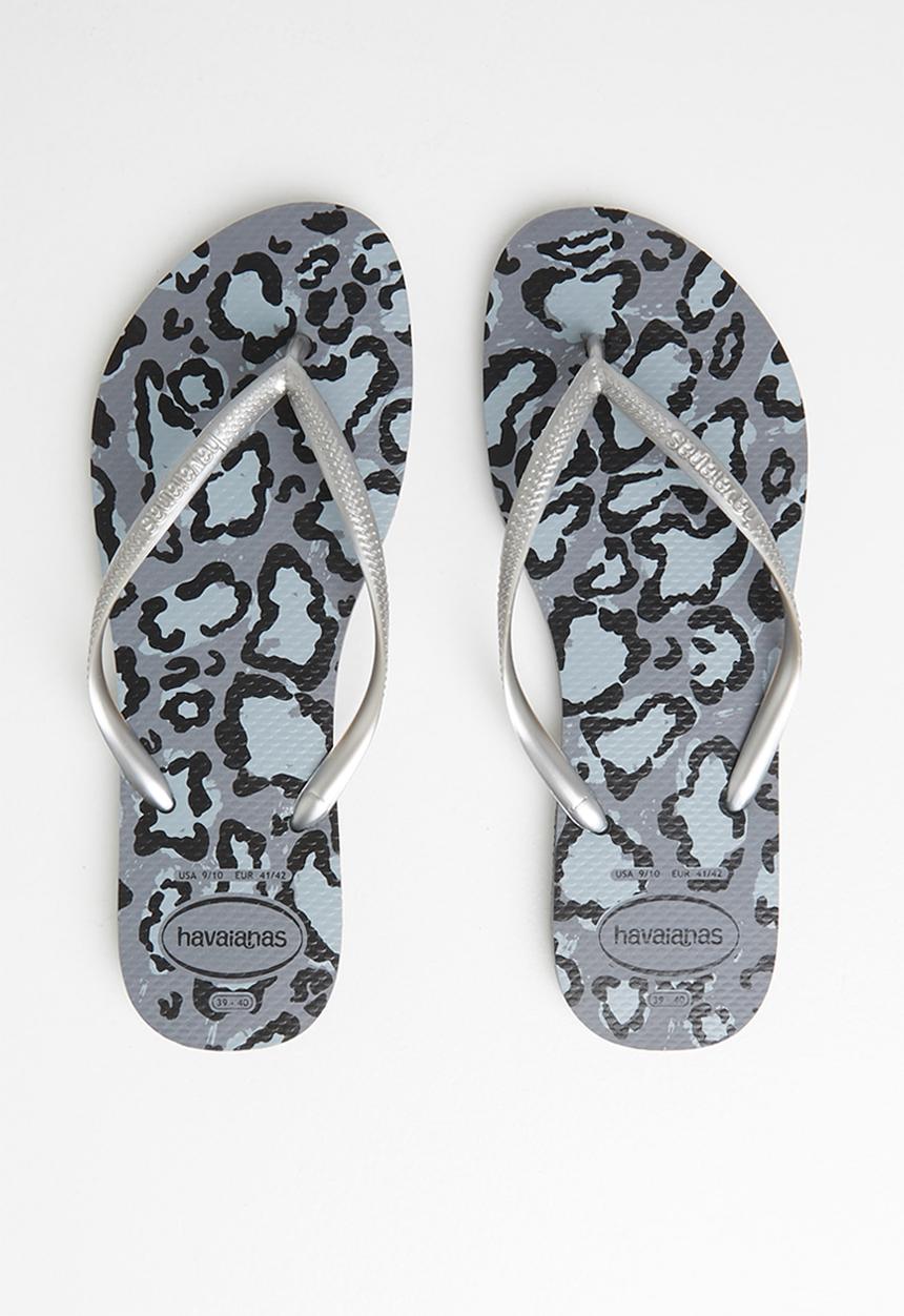 Havaianas - Slim animals - grey aco/silver bright