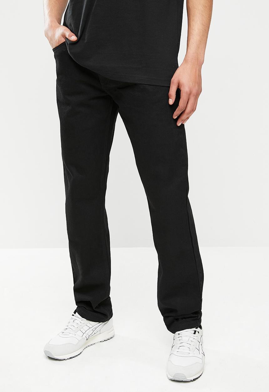 Lee  - Brooklyn regular straight leg jeans - black