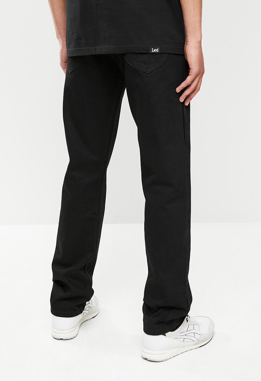 Lee  - Brooklyn regular straight leg jeans - black