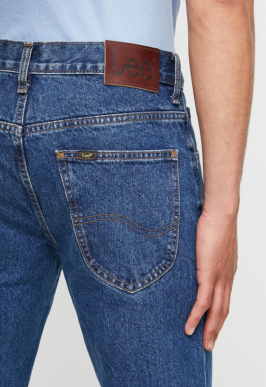 Lee  - Brooklyn regular straight leg jeans - blue