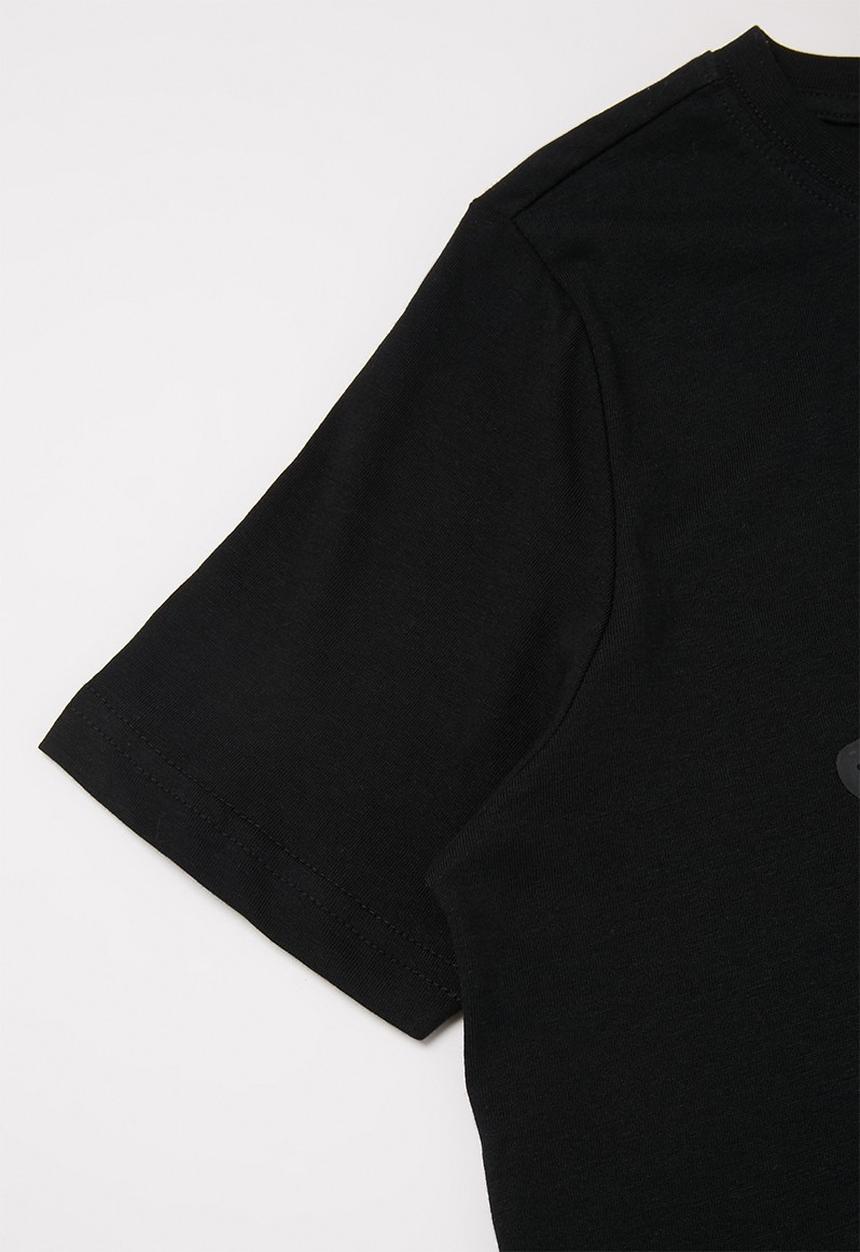 KAPPA - Logo cost slim fit tee - black