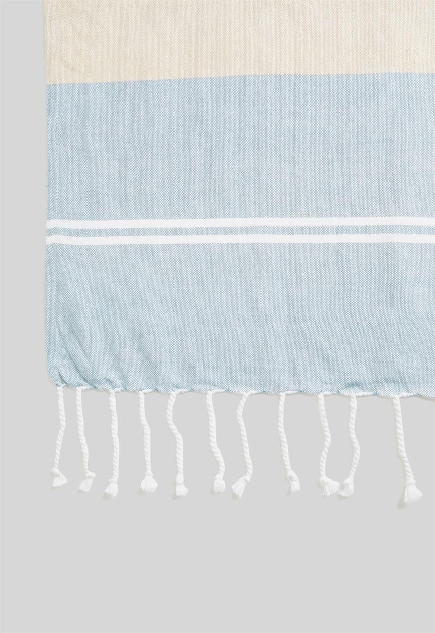 Linen House - Hammam towel - freshwater blue