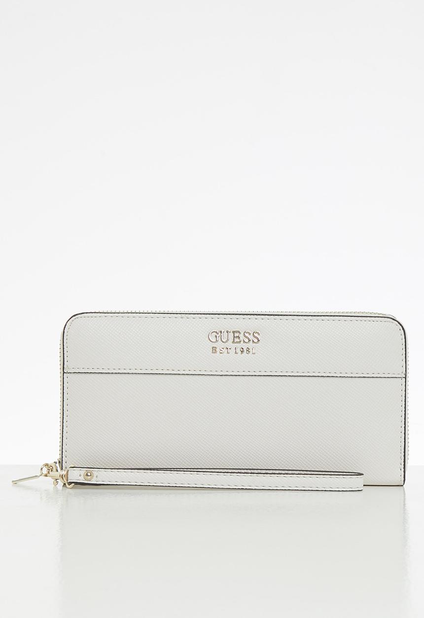 GUESS - Katey slg large zip around - stone