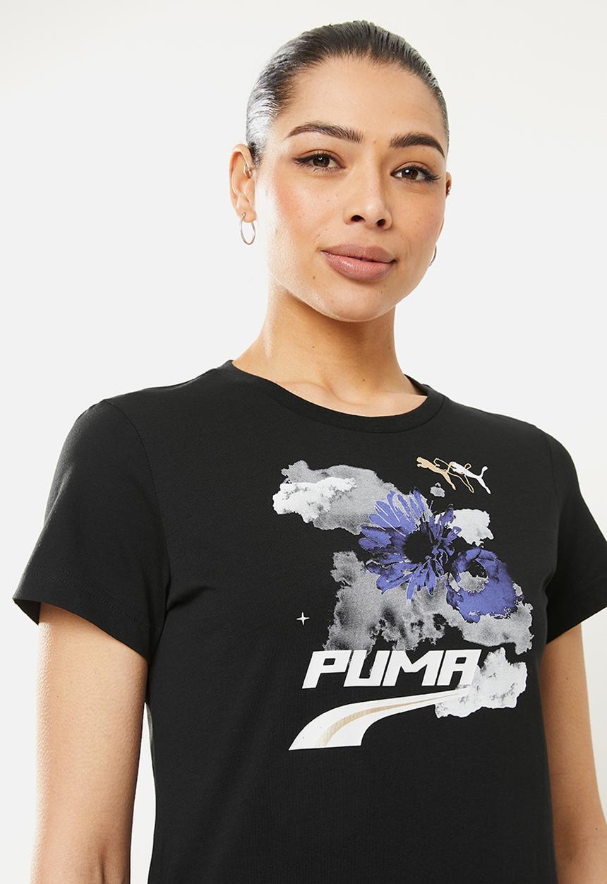 PUMA - Evide graphic tee - black