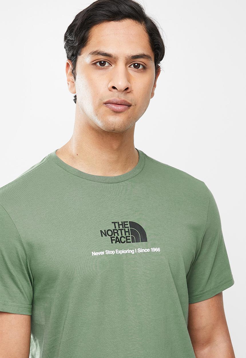 The North Face - Mens new climb tee - laurel wreath green