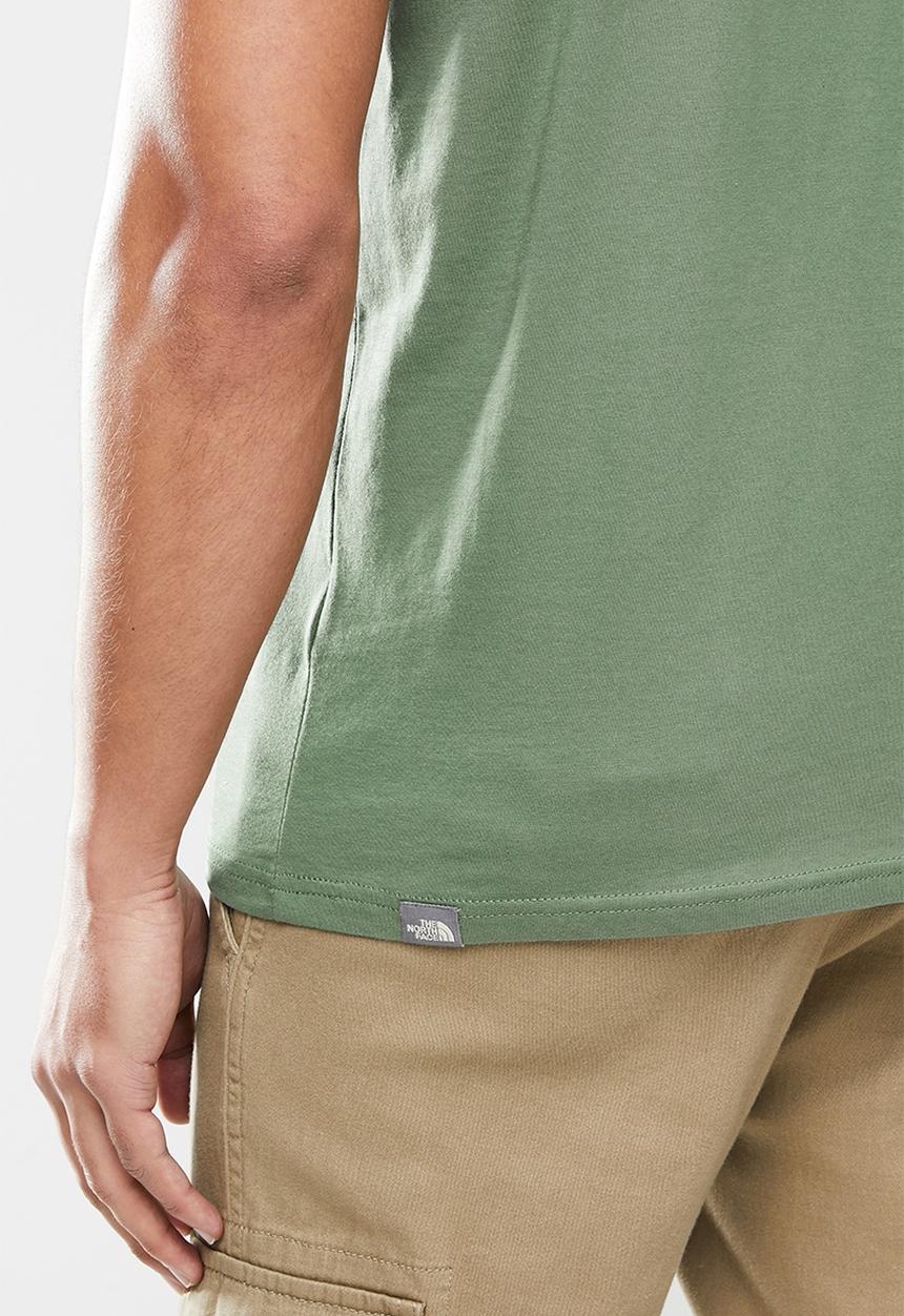 The North Face - Mens new climb tee - laurel wreath green