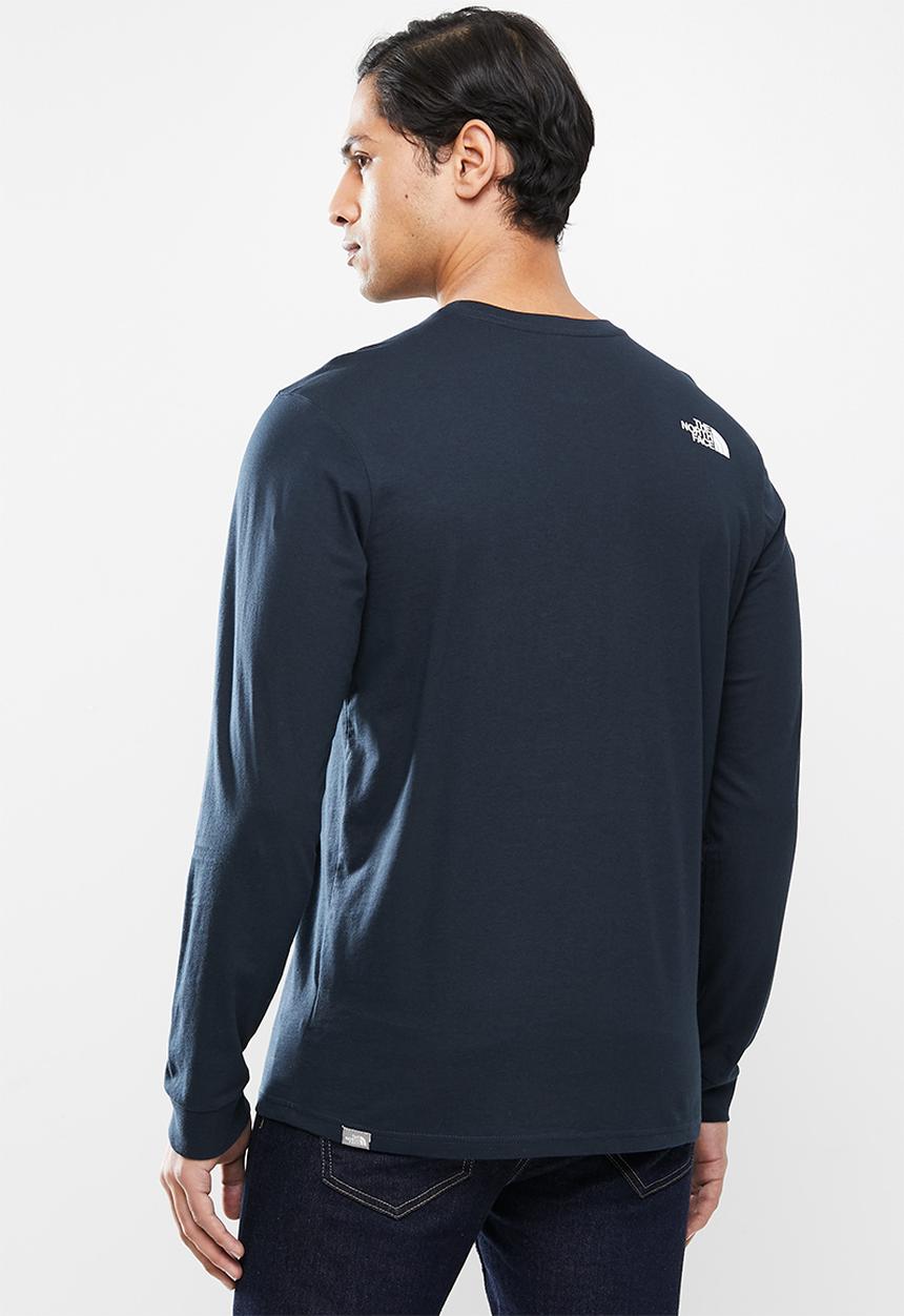 The North Face - Long sleeve simple dome tee - navy