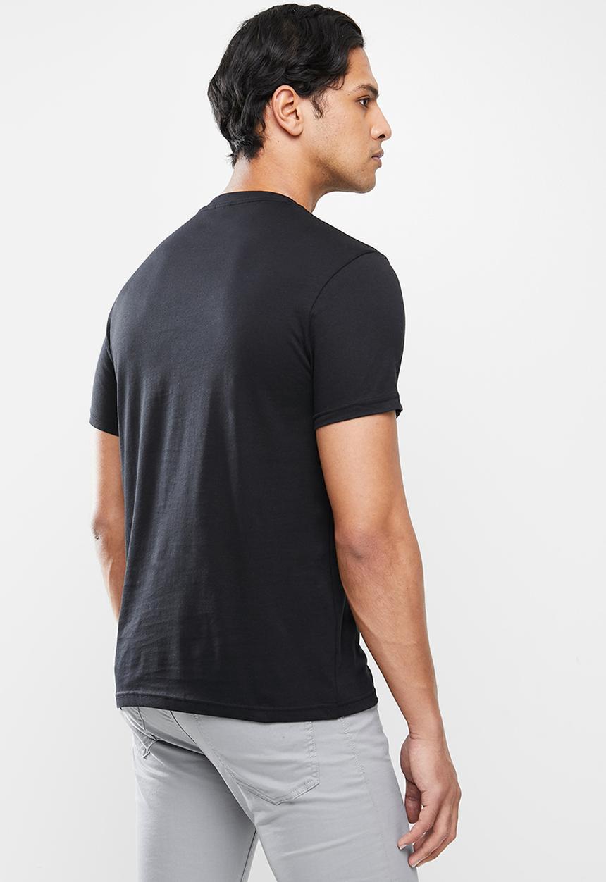POLO - Cory crest short sleeve tee - black