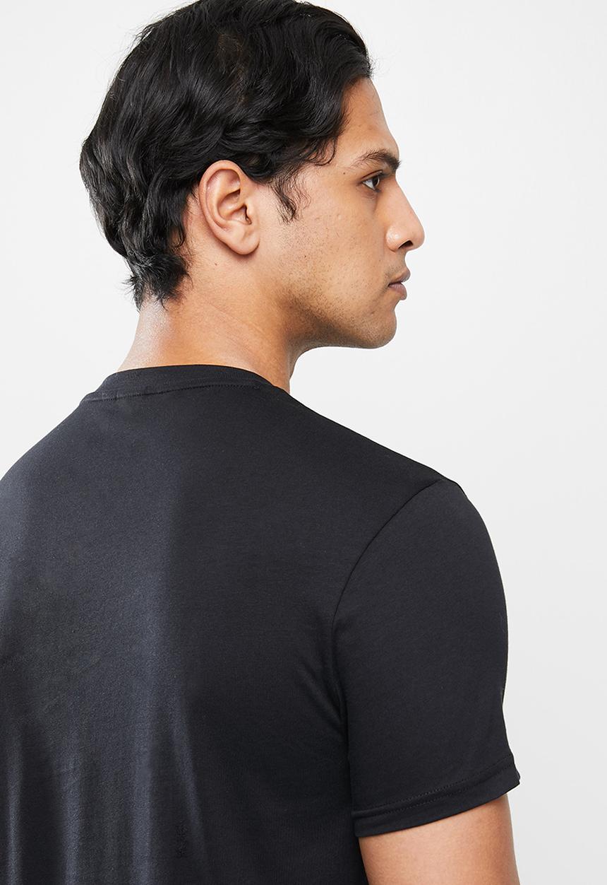 POLO - Cory crest short sleeve tee - black