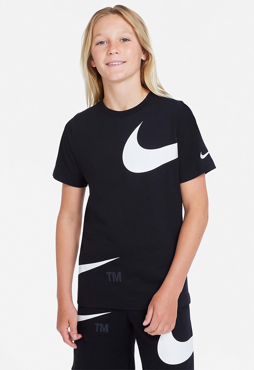 Nike - B nsw tee swoosh pack fa21 - black