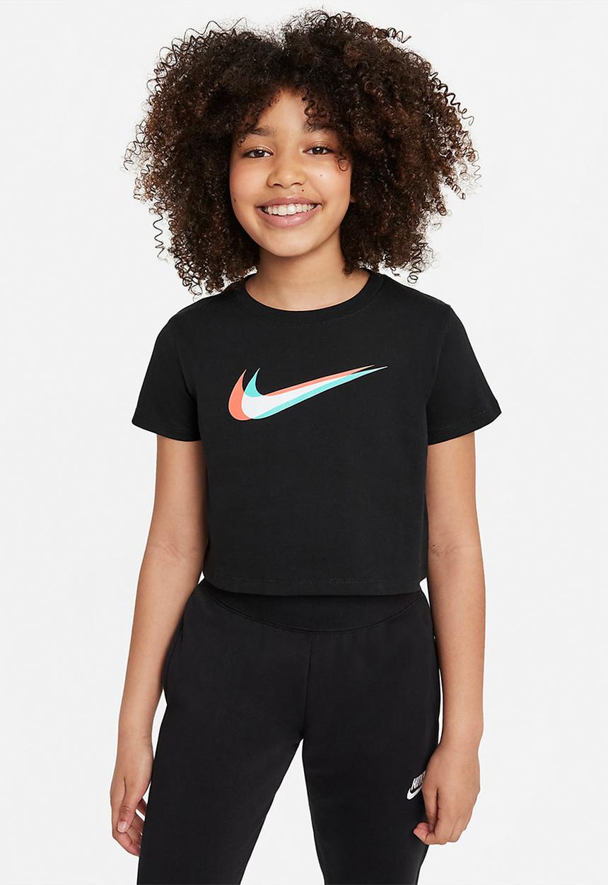 Nike - G nsw ss crop tee - black